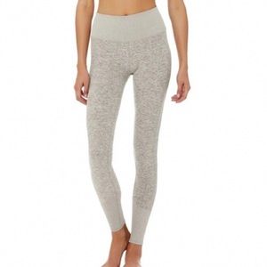 Alosoft high rise legging in heather gravel